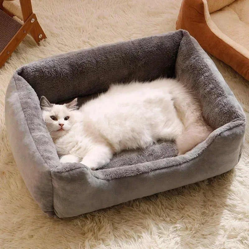 Comfortable Cushioned Cat Bed